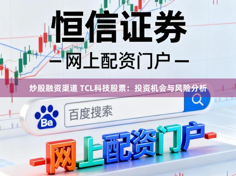 炒股融资渠道 TCL科技股票：投资机会与风险分析