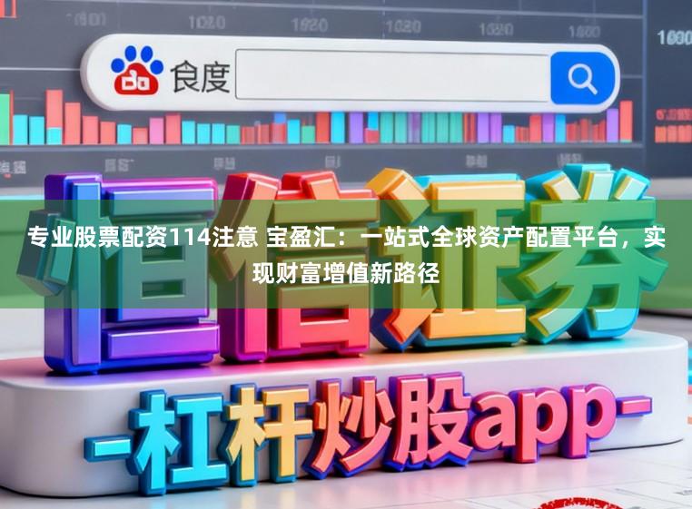专业股票配资114注意 宝盈汇：一站式全球资产配置平台，实现财富增值新路径